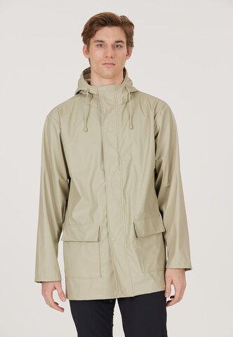 Weather Report Outdoorjacke 'Torsten' in Beige: Vorderseite