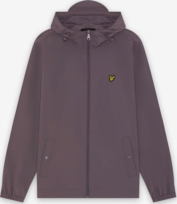 Lyle & Scott Tussenjas in Lila: voorkant