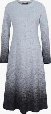 IVKO Knitted dress 'Murmuration' in Blue: front