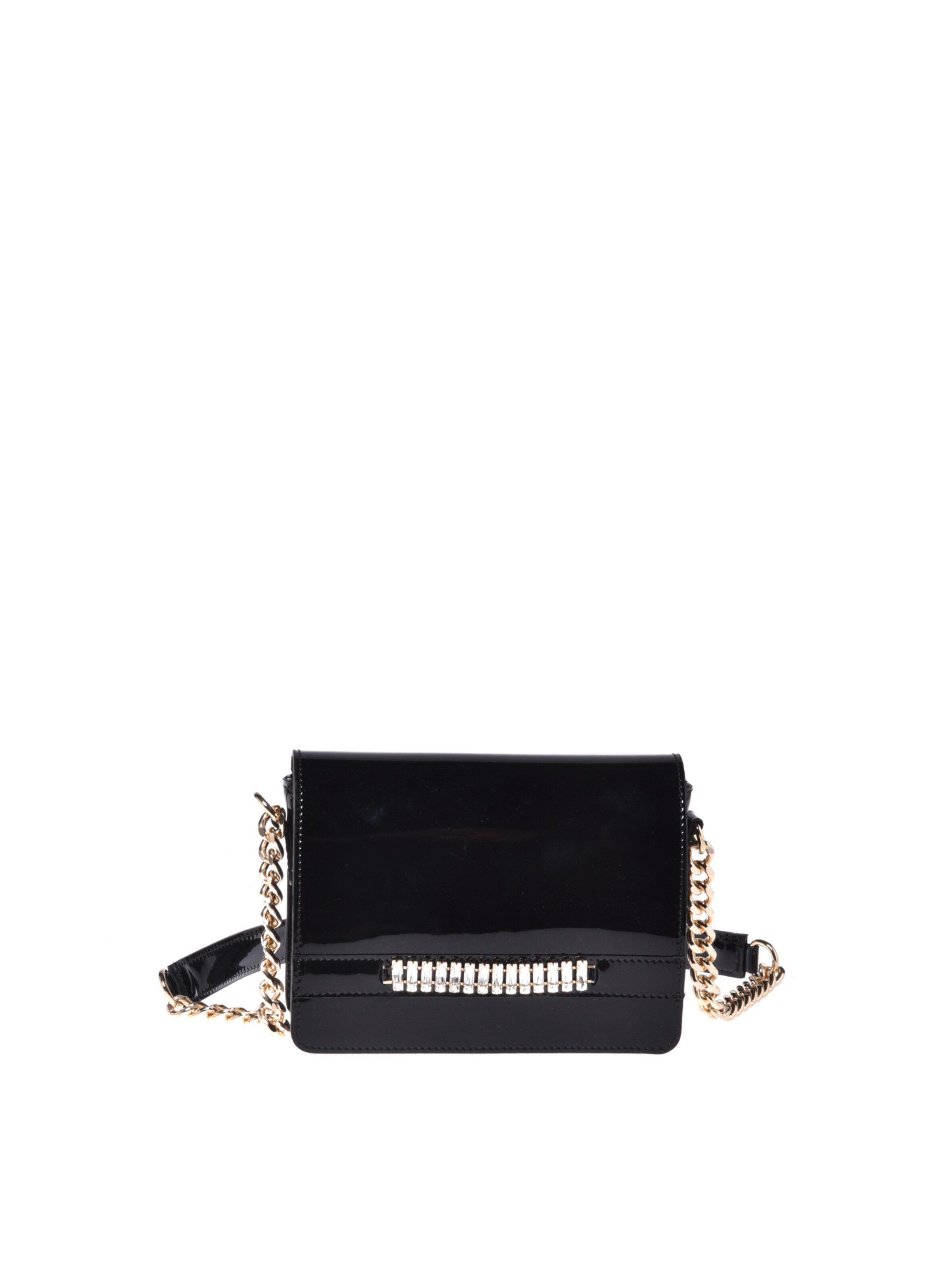 BALDININI Shoulder Bag in Black: front