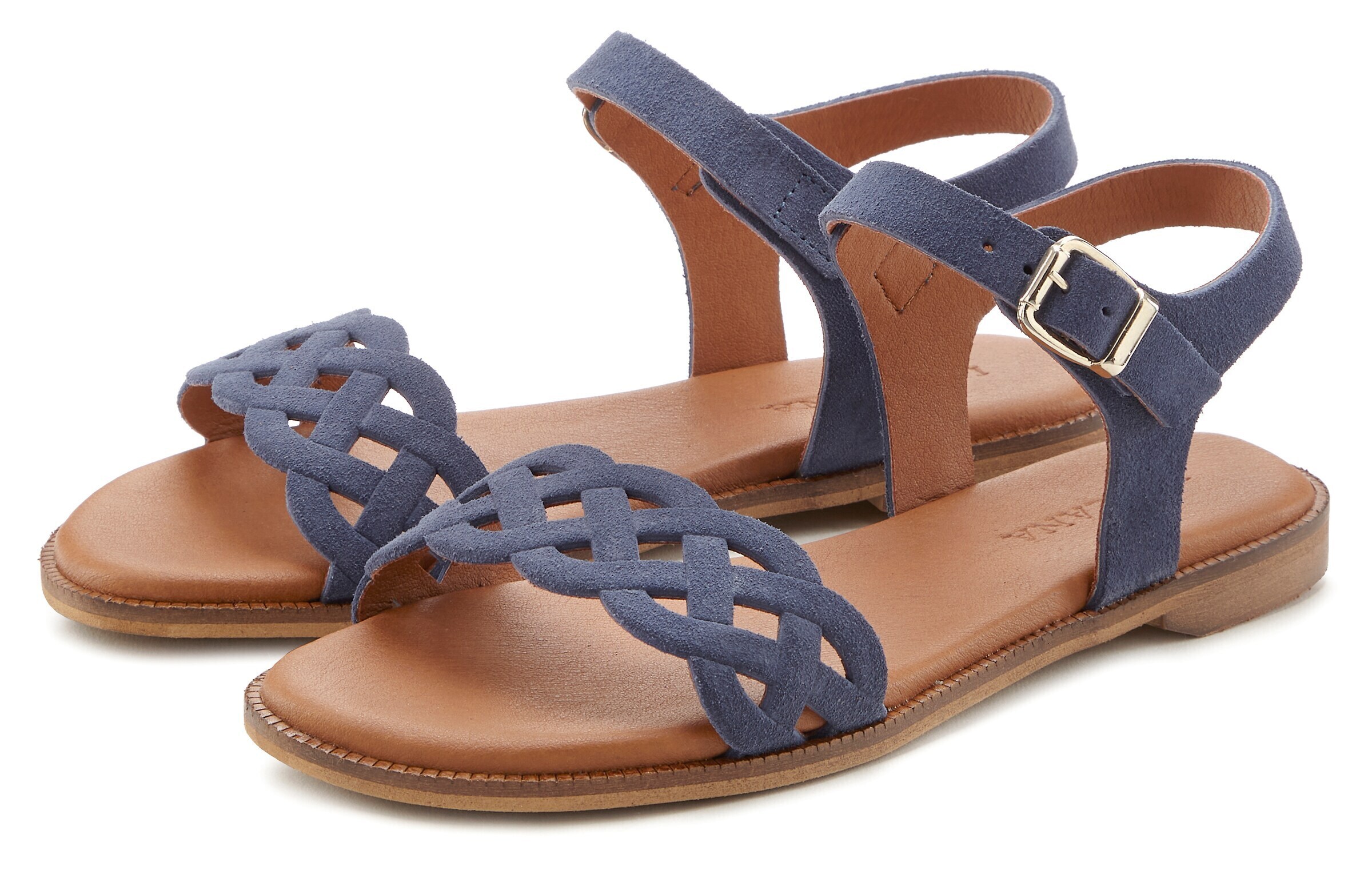 LASCANA Sandal in Blue
