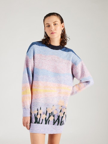 Robes en maille florence by mills exclusive for ABOUT YOU en mélange de couleurs : devant