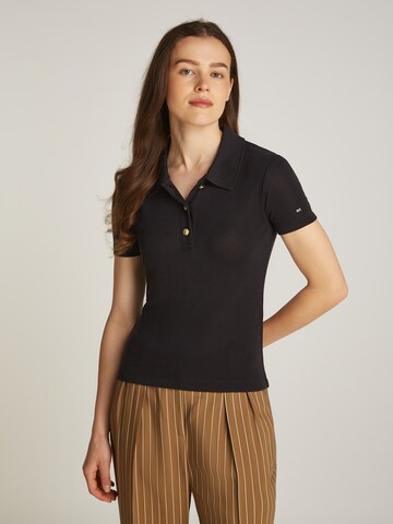 TOMMY HILFIGER Футболка в Черный: спереди