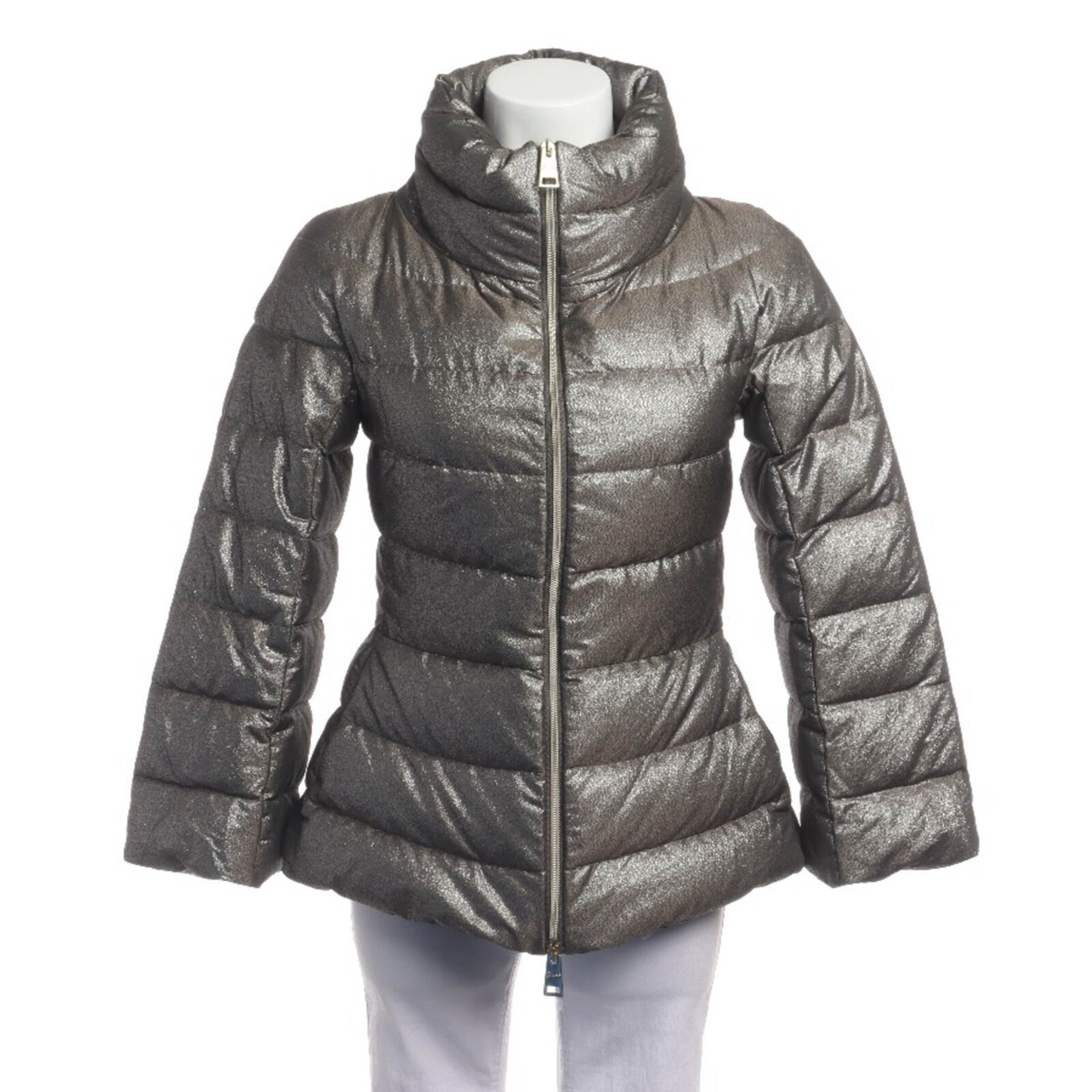 Herno Jacket & Coat in S in Silver: front