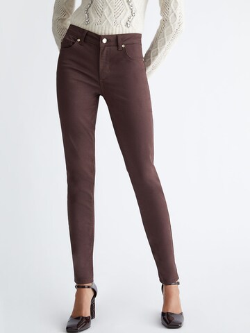 Skinny Pantalon Liu Jo en rouge : devant