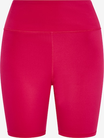 Skinny Pantalon de sport myMo ATHLSR en rose : devant