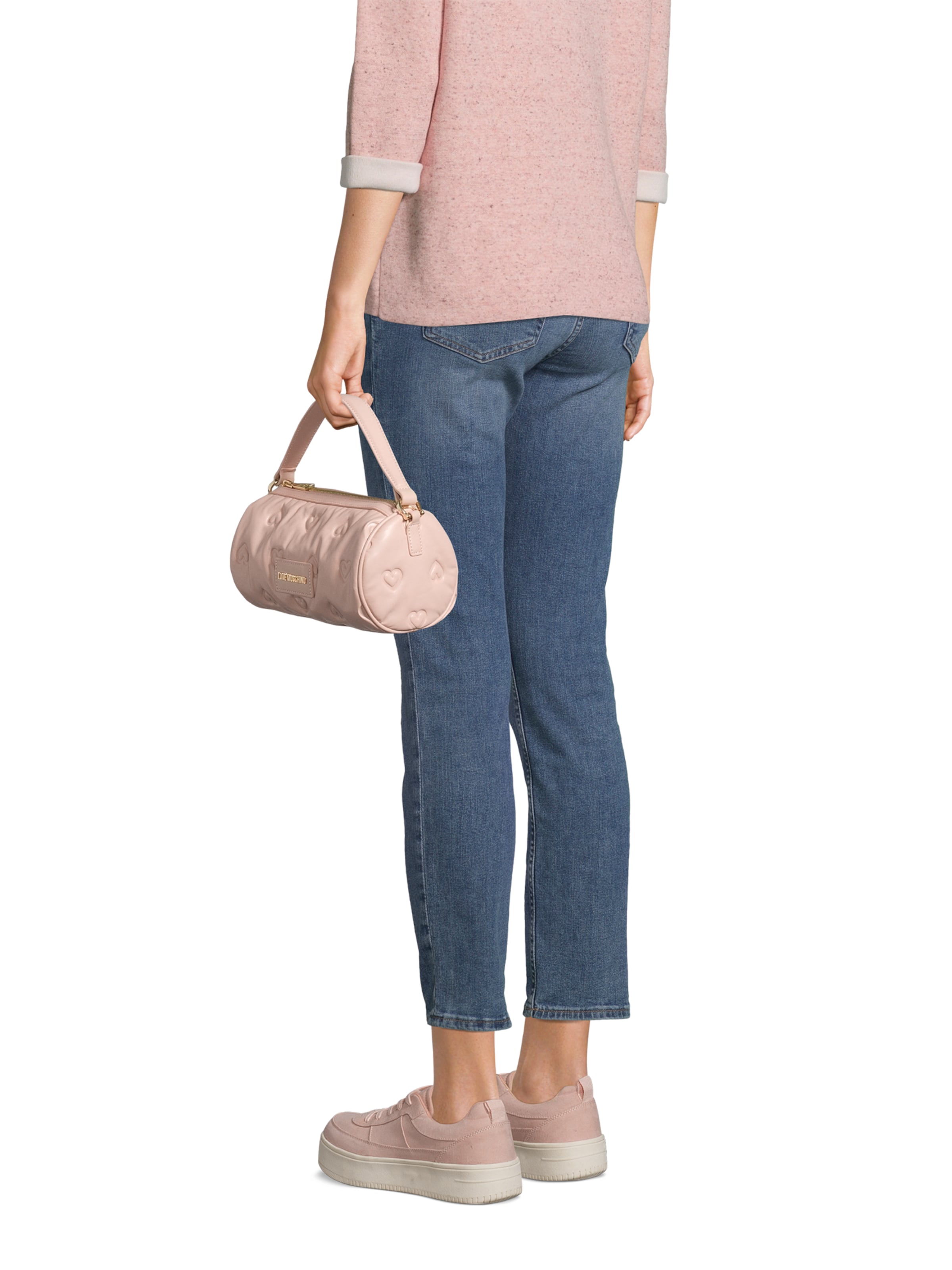 Love MoschinoRučna torbica - roza boja: prednji dio