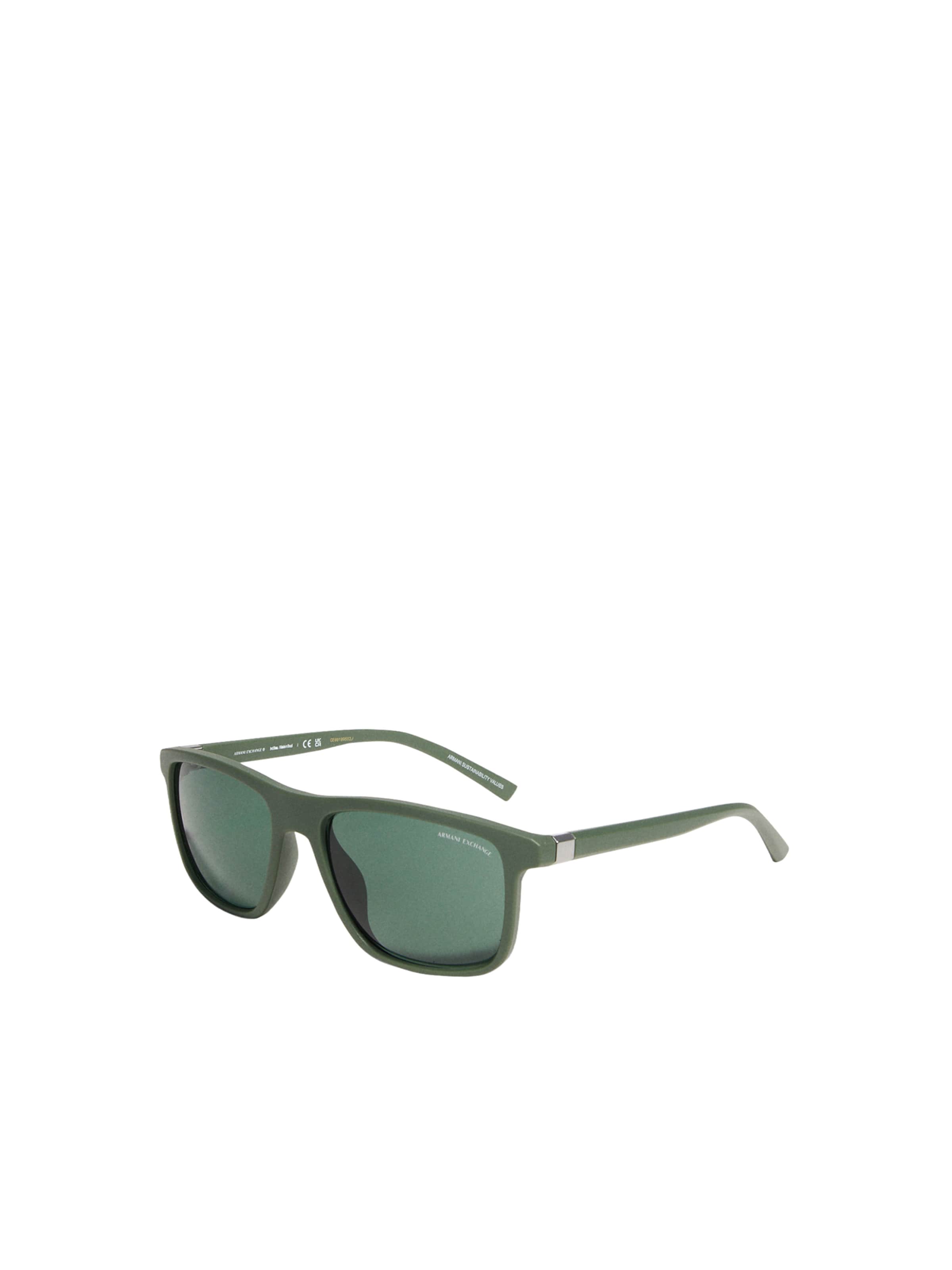 ARMANI EXCHANGE Слънчеви очила '0AX4167SU' в зелено: отпред
