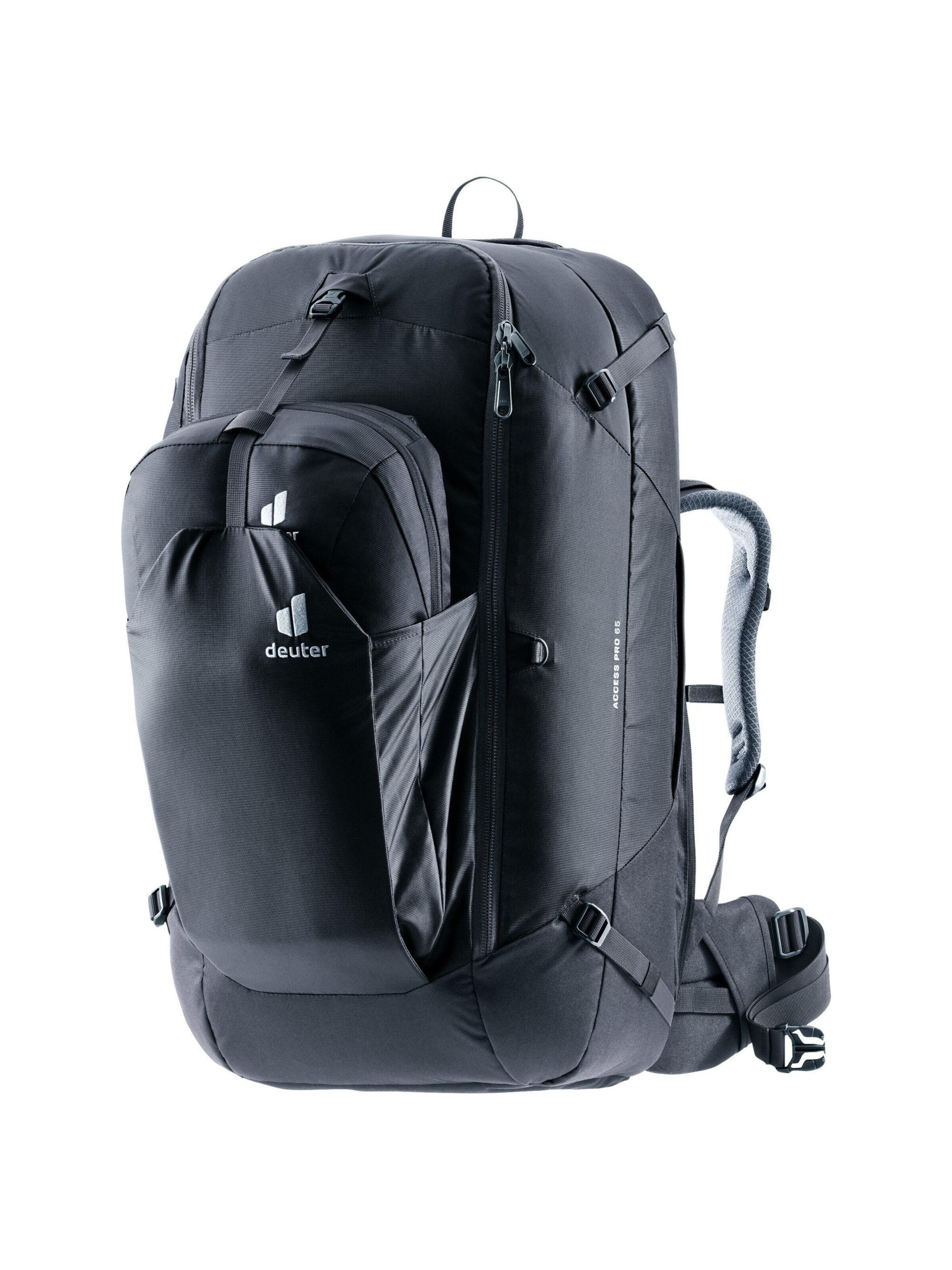 DEUTER Rucksack 'Access'‌‌‌ in Schwarz: Vorderseite