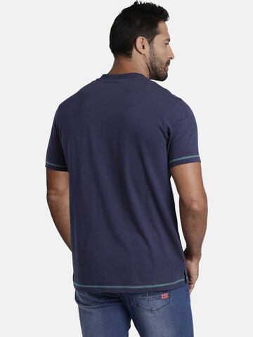 Jan Vanderstorm T-Shirt 'Nordger' in Blau