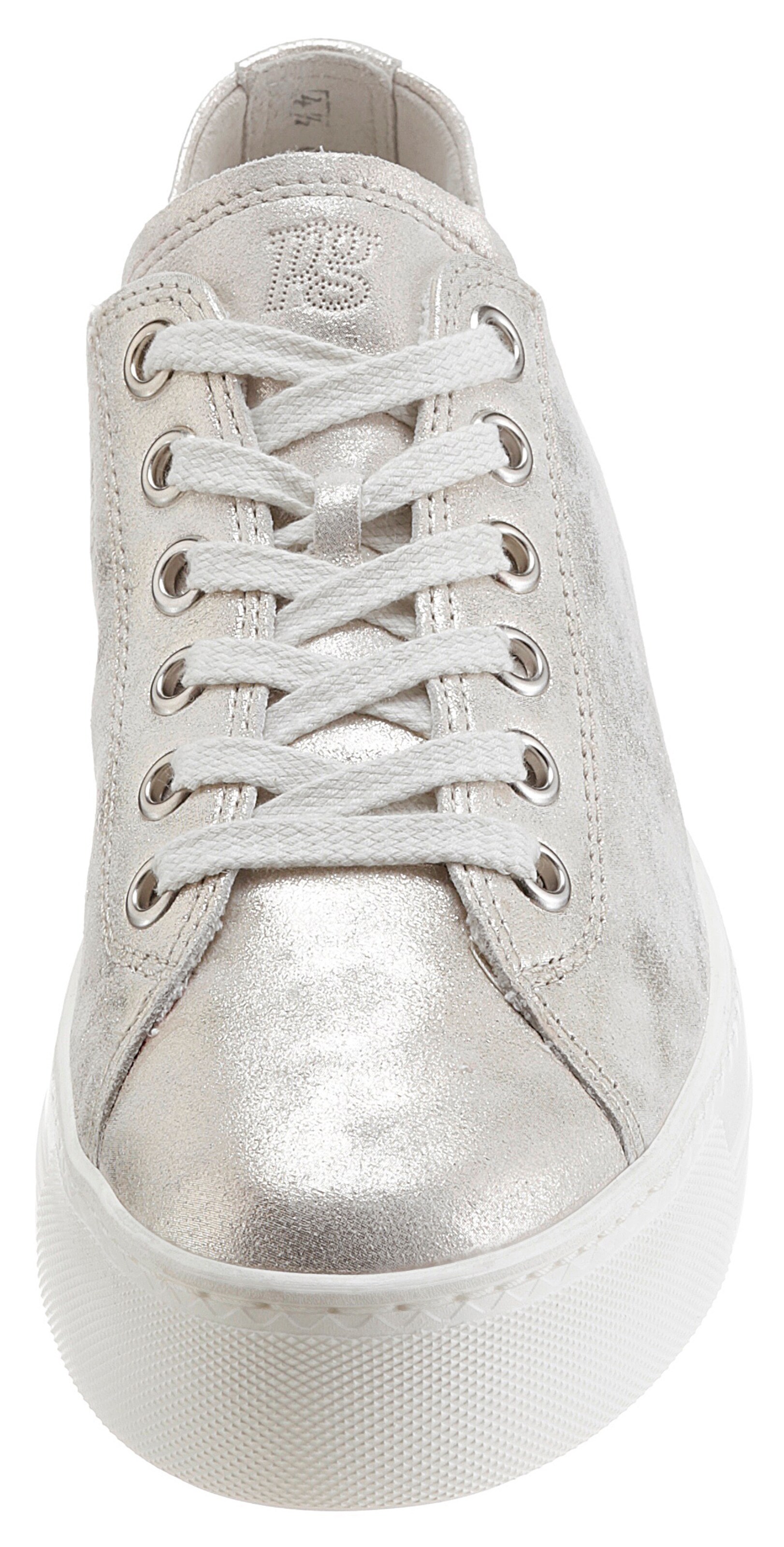 Paul Green Σνίκερ χαμηλό σε ασημί