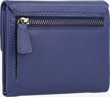 Braun Büffel Wallet in Blue