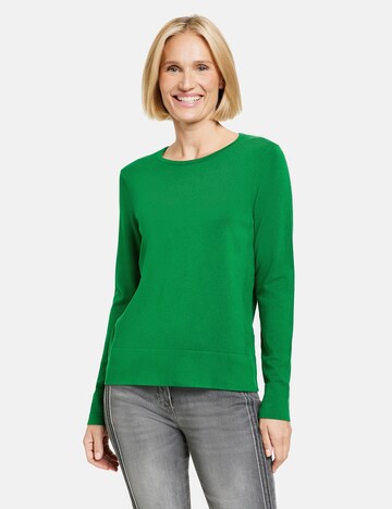 GERRY WEBER Pullover in Grün: predná strana