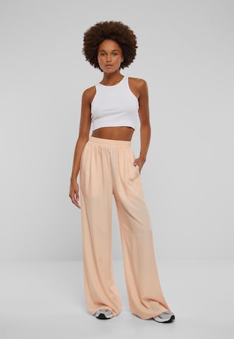 Wide Leg Pantalon Urban Classics en orange