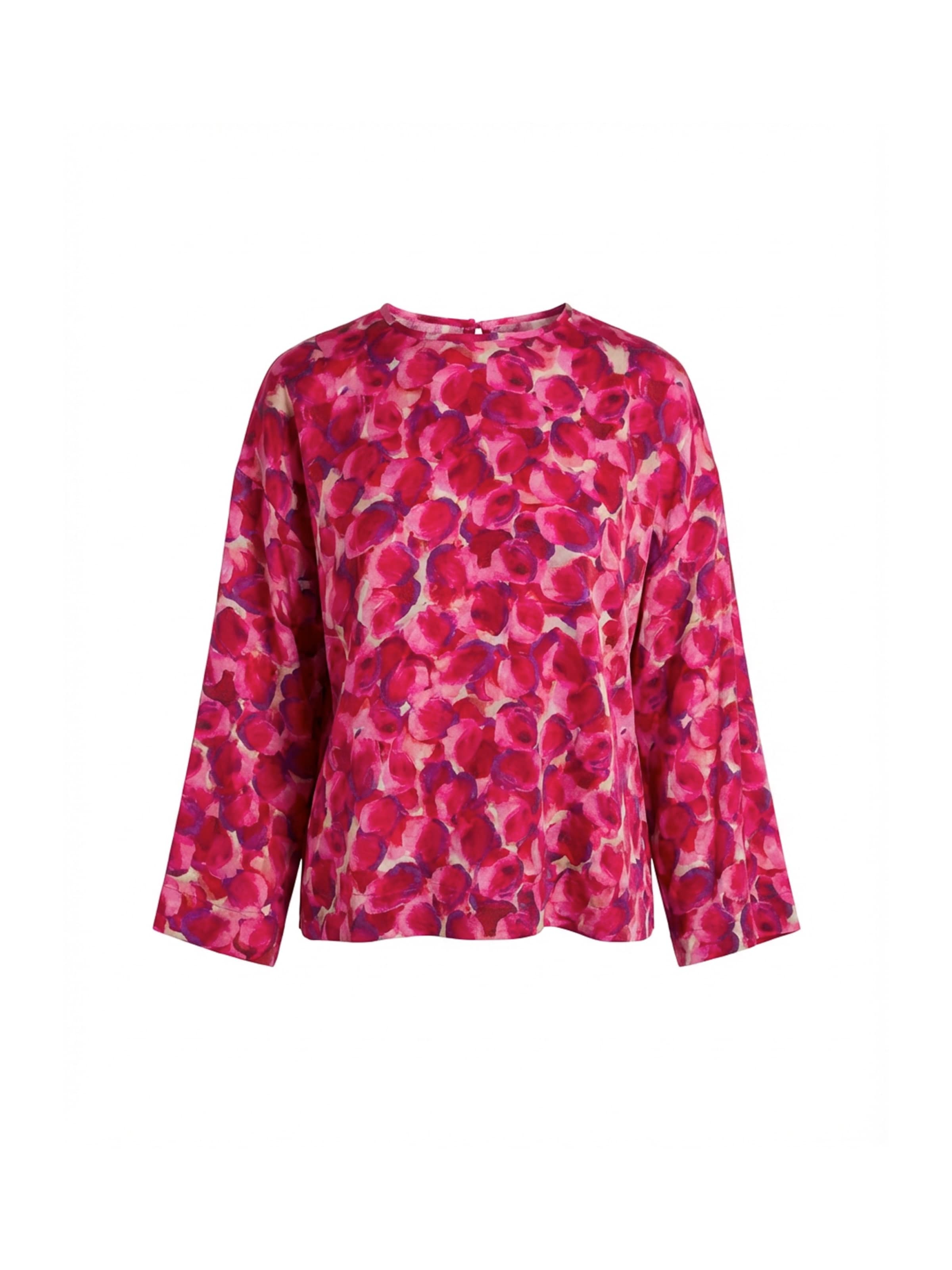 Guido Maria Kretschmer Curvy Bluse 'Louisa' in lila / pink / eosin, Produktansicht