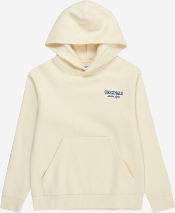 Jack & Jones Junior Sweatshirt 'Santorini' in Beige: front