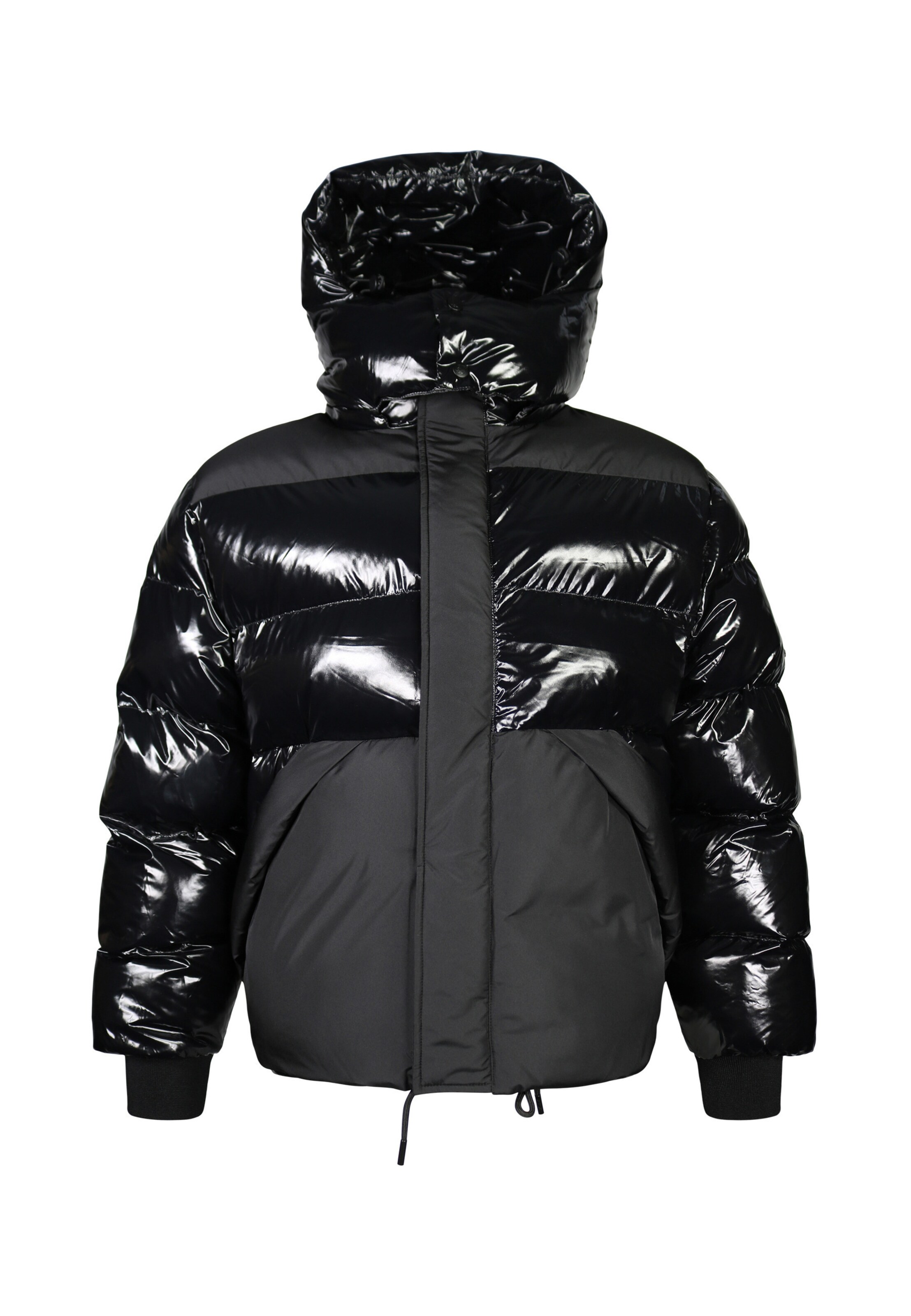SikSilk Jacke in Schwarz: Vorderseite