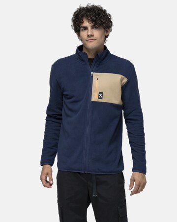 BULA Athletic Fleece Jacket in Blue: front