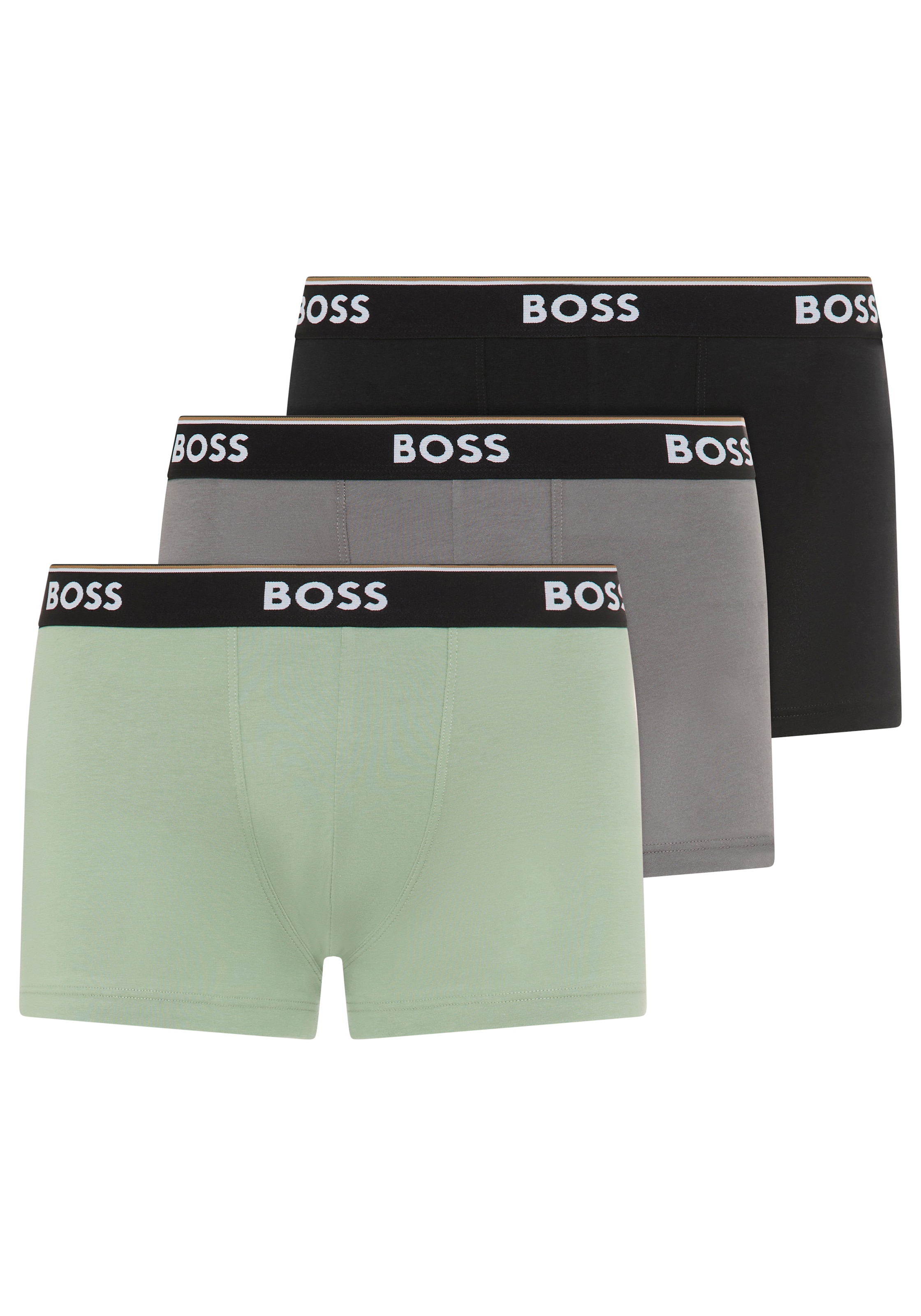 BOSS Boxer shorts in Black: front