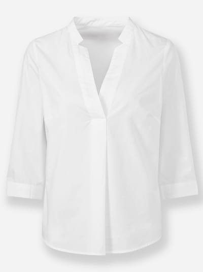 heine Bluse i hvid, Produktvisning