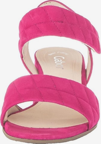 Sandales GABOR en rose