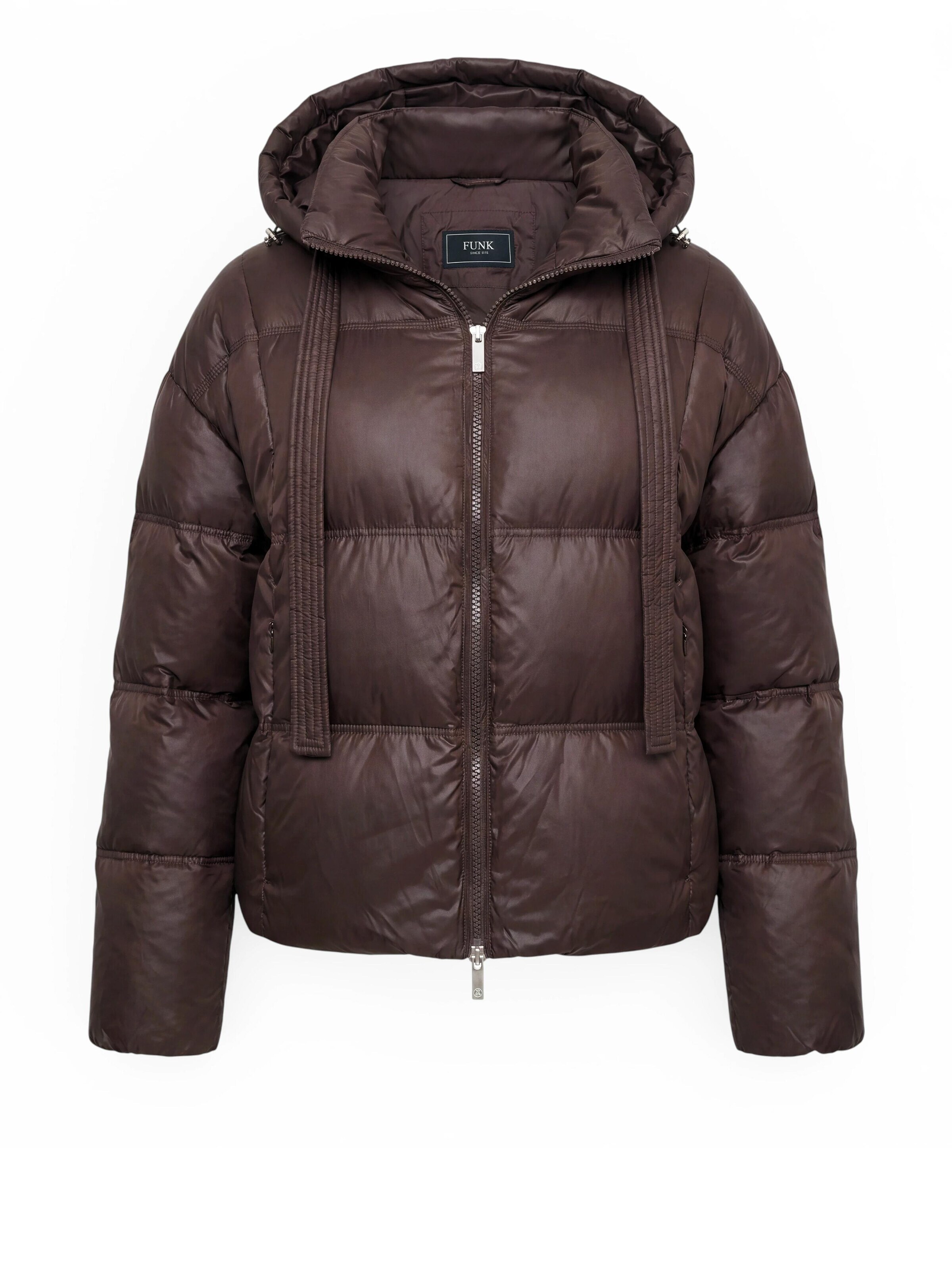 Funk since 1776 Winter Jacket in Brown: front