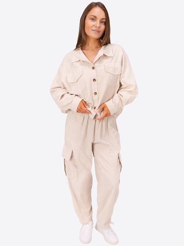 Regular Pantalon cargo ' MADISON ' Seasons of April en beige