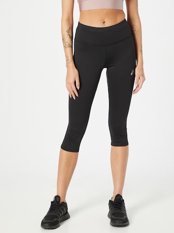 Skinny Pantaloni sportivi 'Core' di ASICS in nero: frontale