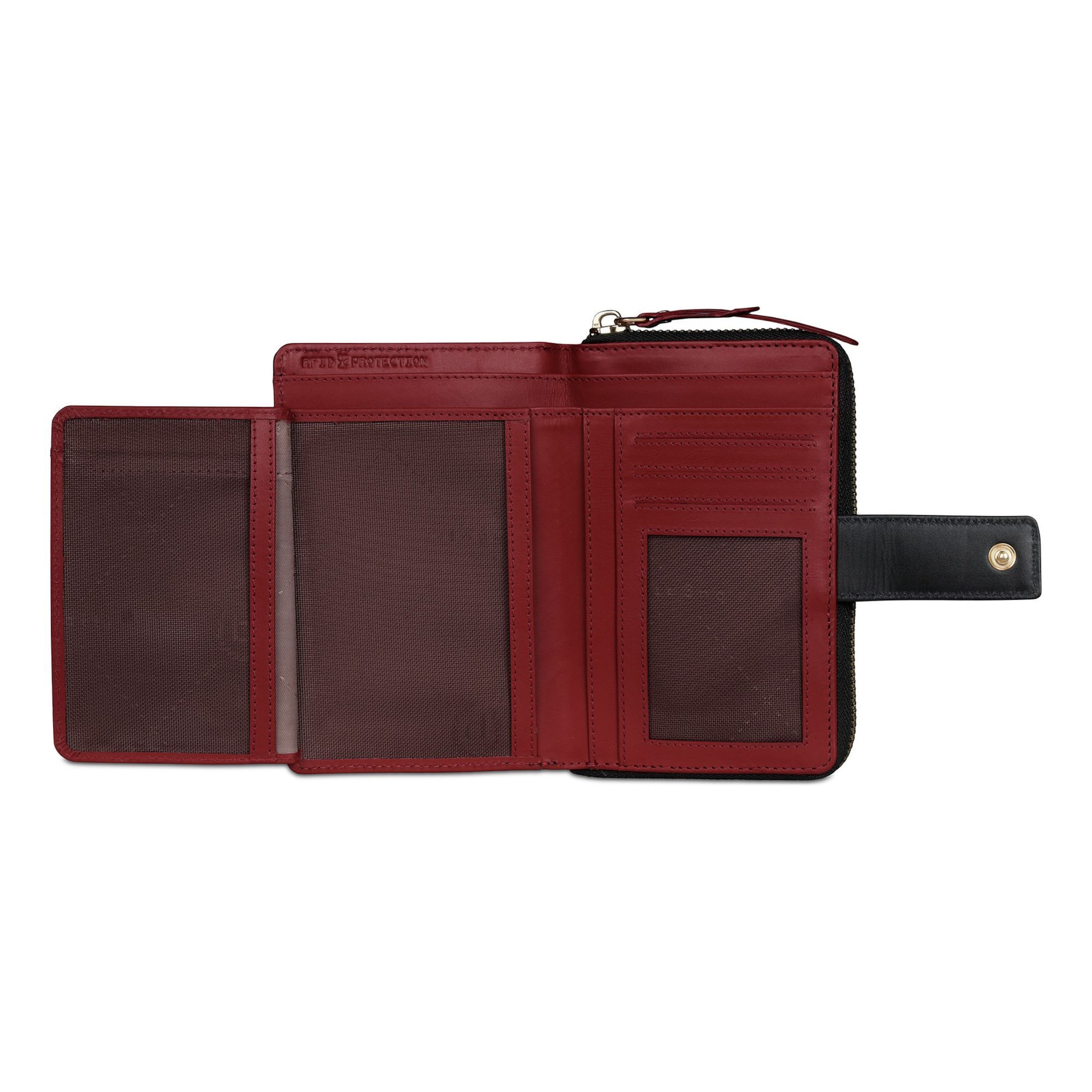 bugatti Wallet 'Viola' in Black