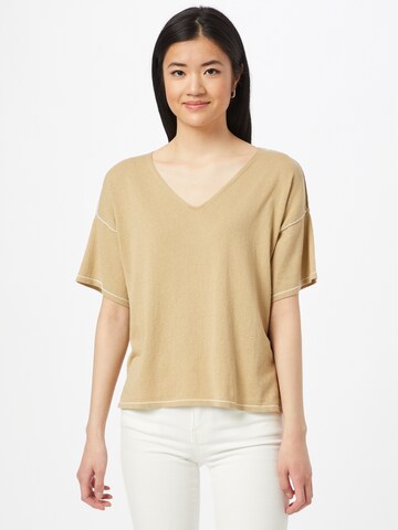 Pullover di UNITED COLORS OF BENETTON in beige: frontale