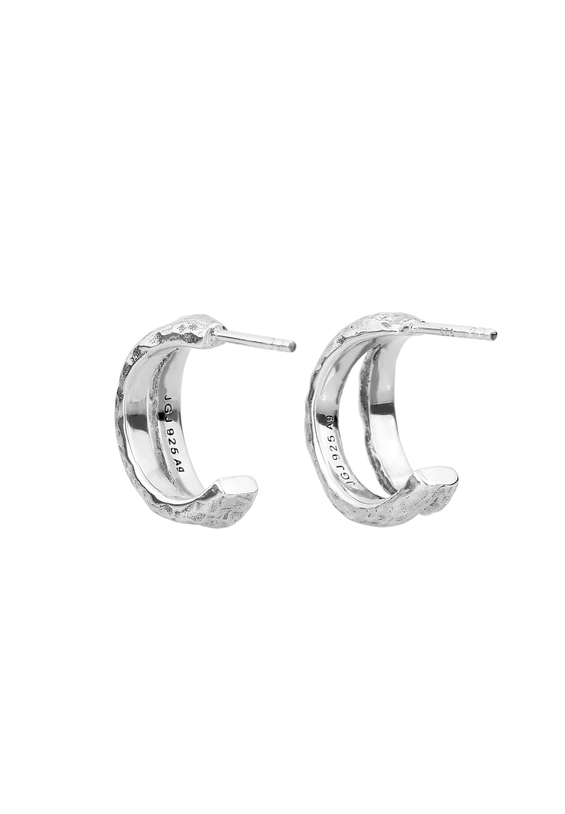 Boucles d'oreilles Haze&Glory en argent