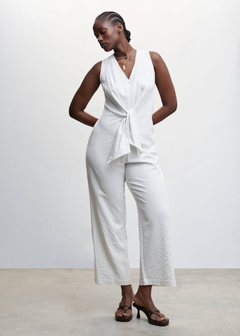 MANGO Jumpsuit 'Dalas' in White