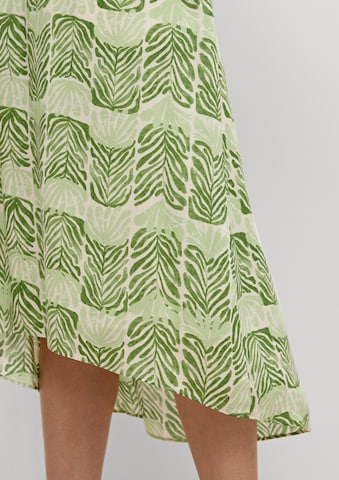 COMMA Spódnica w kolorze zielony