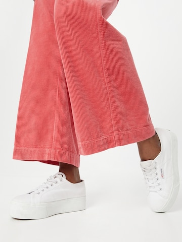 Wide Leg Pantalon Polo Ralph Lauren en rose