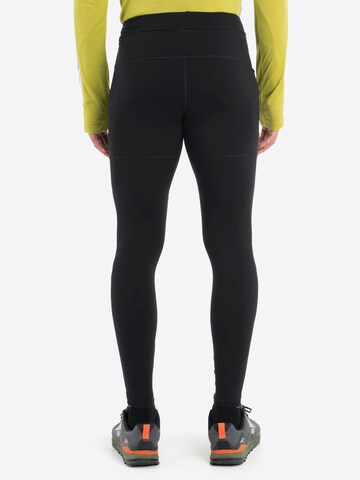 Skinny Pantaloni sportivi 'Speed' di ICEBREAKER in nero