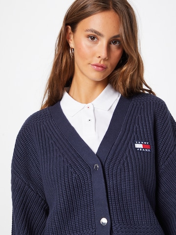 Tommy Jeans Strickjacke in Blau