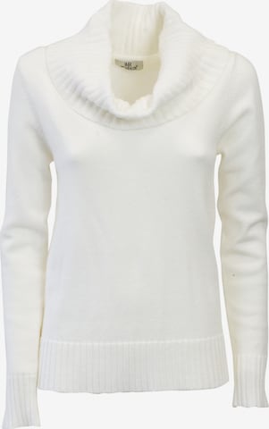 Influencer Pullover in Weiß: predná strana