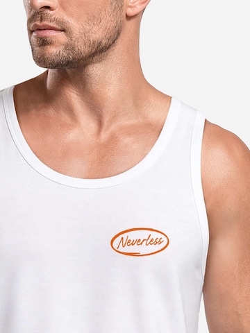 Neverless Shirt 'Fruity Orange'‌ in Weiß
