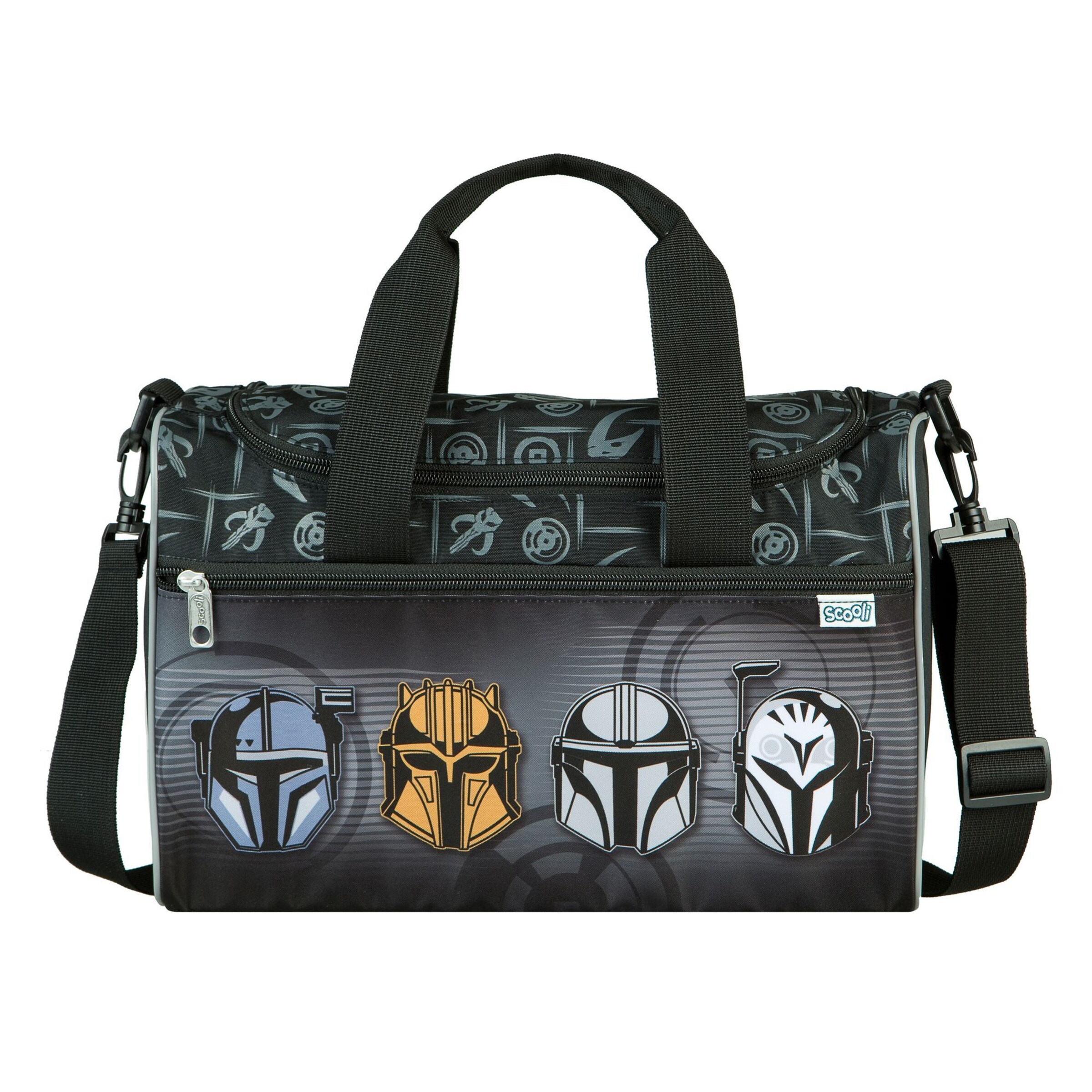 SCOOLI Tasche in Schwarz: Vorderseite