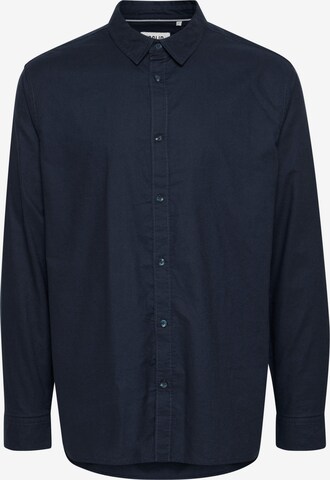 !Solid Button Up Shirt 'DANLADI' in Blue: front