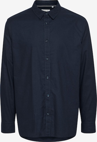!Solid Regular fit Button Up Shirt 'DANLADI' in Blue: front
