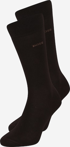 BOSS Orange Socks '2P RS Uni CC' in Brown: front