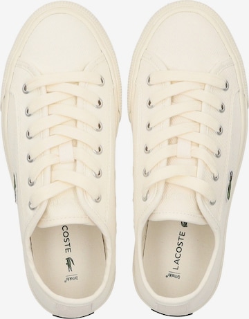 Baskets basses LACOSTE en blanc