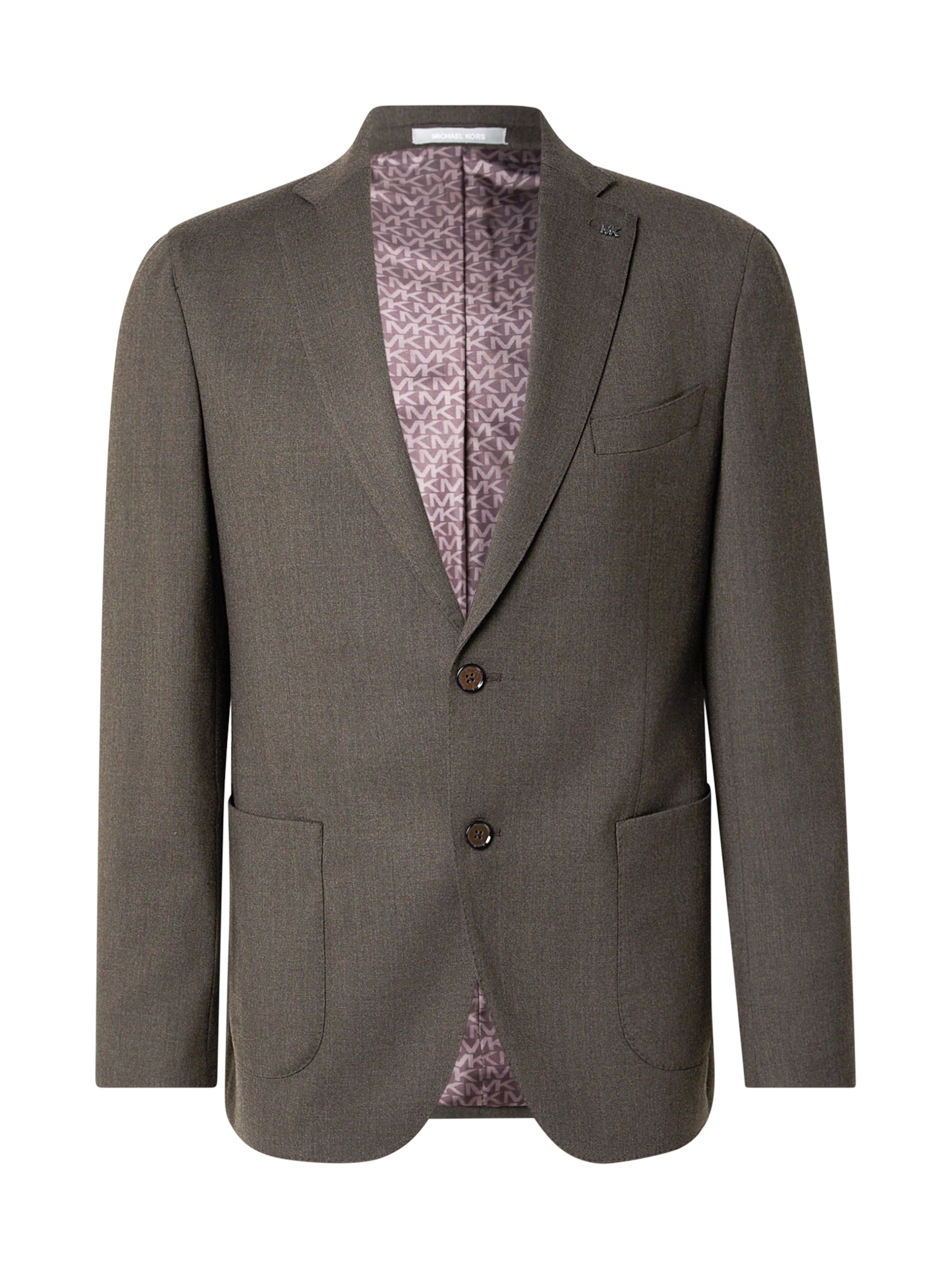 Michael Kors Regular Fit Pikkutakki värissä ruskea: etupuoli