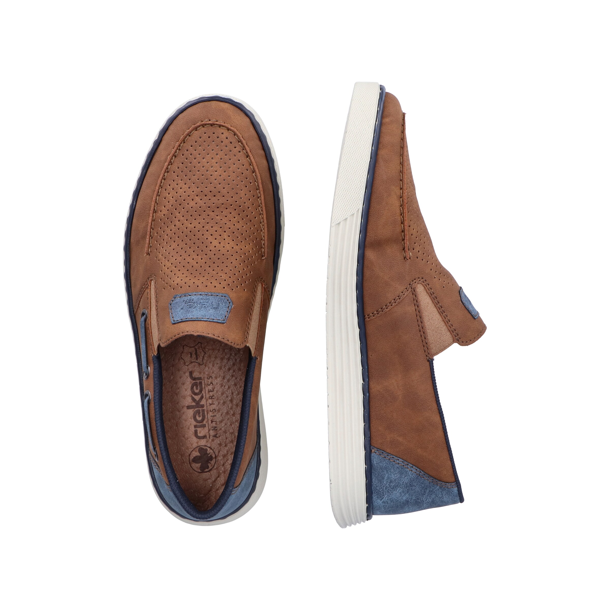 Rieker Slipper 'B2264' in Braun