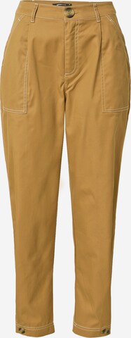 Gina Tricot Tapered Pleat-front trousers 'Kali' in Yellow: front