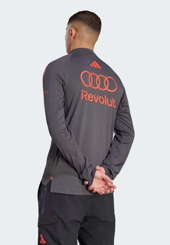 ADIDAS PERFORMANCE Λειτουργικό μπλουζάκι 'Audi Formula One Team Mechanics' σε μαύρο