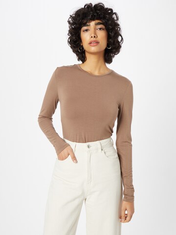 Esmé Studios Shirt 'Penelope' in Brown: front