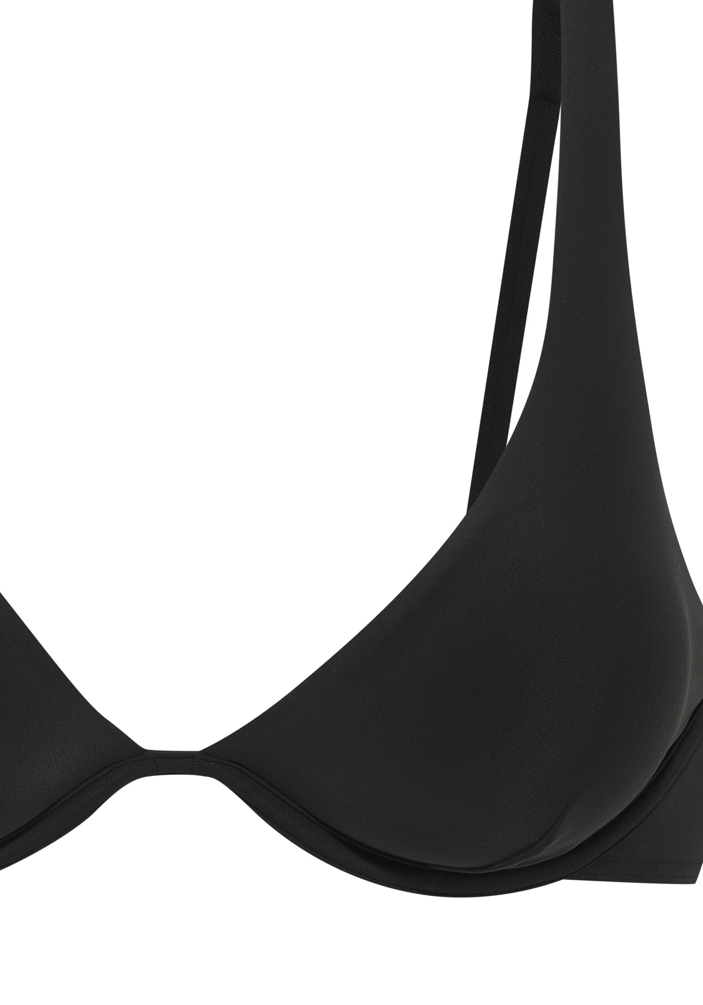 Bruno Banani Triangel Bikini in Schwarz