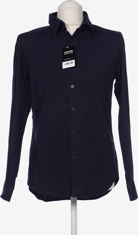 G-Star RAW Button Up Shirt in M in Blue: front